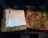 A picture of step 6 of Potato cheese sandwich.