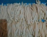 Foto langkah ke 2 dari resep Sistik bawang renyah tanpa telur.