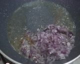 A picture of step 1 of Methi Chaman.