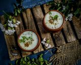 A picture of step 5 of Minty Masala Buttermilk.