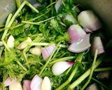 A picture of step 1 of Coriander Lemon Soup.