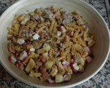 Foto del paso 3 de la receta: Ensalada de espirales de lenteja y marisco