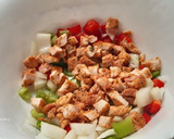 Foto del paso 3 de la receta: Ensalada de alubias y lomo de cerdo (aprovechamiento)