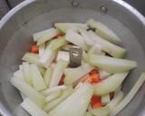 Foto do passo 1 de Salada de Abóbora, Chuchu e Alface