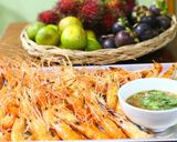 รูปขั้นตอนการทำที่ 6 ของ กุ้งย่างไร้เตาถ่าน..น้ำจิ้มรสแซ่บ