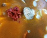 A picture of step 5 of Hamburger Stew with Bread and Butter Foldovers.