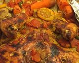 صورة لخطوة 4 من وصفة دجاج في الفرن مع الخضار🍗🍗