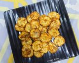 A picture of step 7 of Masala Banana Chips.