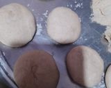 A picture of step 2 of Ajwain puri.