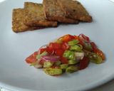Foto langkah ke 4 dari resep Pan Sear Tempe With Dabu-dabu.