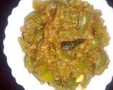 शिमला मिर्च मसाला (Shimla Mirch masala recipe in hindi) रेसिपी चरण 3 फोटो