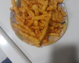 A picture of step 3 of Chatpate Kurkure.
