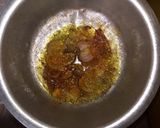 A picture of step 2 of Spiced githeri.
