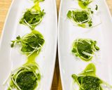 Hình bước làm 5 của món Còi Sò Điệp Áp Chảo - Sốt Chimichurri