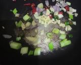 Foto langkah ke 1 dari resep Tumis tahu kuning,Wortel&Jamur Kancing tanpa minyak~diet friendly✨.