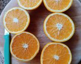 A picture of step 1 of Mosambi/Sweet lime juice.