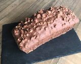 Une image de l'étape 7 de Cake marbré glaçage rocher.