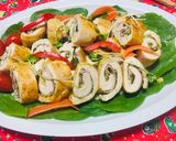 Foto del paso 4 de la receta: Enrollado de pechuga especial para las fiestas de Navidad y Año Nuevo !!