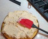 A picture of step 12 of Bienenschtich (no yeast) "Bee Sting Cake".