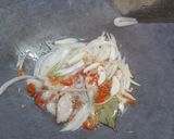 Foto langkah ke 2 dari resep Tumis labu tempe telur.