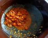 A picture of step 2 of Lababdar Paneer.