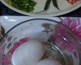 A picture of step 1 of Steamed veggies egg omelette idli.