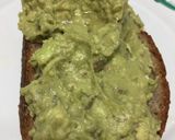 A picture of step 1 of Avocado With Kieler Sprat And Swiss Cheese Sandwich.