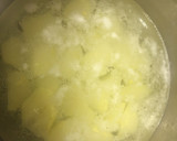 Foto del paso 2 de la receta: Revuelto de patata y col con panceta ibérica 