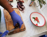 Foto del paso 1 de la receta: Paella de Pulpo con espárragos trigueros