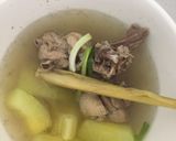 Hình bước làm 2 của món Vịt Hầm Đu Đủ