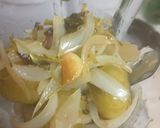 A picture of step 5 of Salsa Verde.