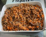 Une image de l'étape 14 de Gratin de quinoa au fenouil, carottes et mozzarella.