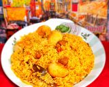 A picture of step 9 of Egg Soya Biryani.