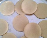 A picture of step 3 of Khsta poori.