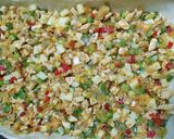 Foto del paso 4 de la receta: Torta de pollo y zapallitos 😋