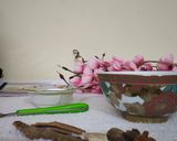 A picture of step 1 of Irani chai recipe.