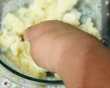 A picture of step 2 of Eggless: 'Italian Potato Gnocchi' or 'Gnocchi di Patate' (Pasta) in the 'Piedmontese' Style.
