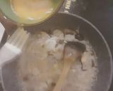 A picture of step 5 of Mushroom and Eggs Congee.