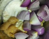 A picture of step 3 of Palak Egg Malai.