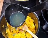 Une image de l'étape 5 de Risotto Curry & Épinards !!.