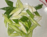 Foto langkah ke 4 dari resep Tumis labu Siem mix udang,bumbu kuning.