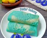 Foto langkah ke 9 dari resep 969. Dadar Gulung Biru Telang, Tanpa Santan, Praktis & Ekonomis.