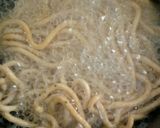 A picture of step 3 of Chatpati masaledar sev.