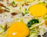 金針菇黑木耳櫛瓜炒蛋飲控料理的食譜步驟1照片