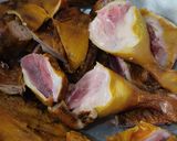 Gambar langkah 1 resipi Itik Salai Masak Lemak.