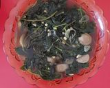 Foto langkah ke 4 dari resep Sayur Bayam Jagung Bakso.
