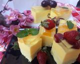Foto langkah ke 9 dari resep Cake Puding Buah #Pekaninspirasi #PRramadhan_Takjil.
