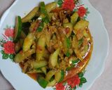 Foto langkah ke 5 dari resep Tumis Timun.