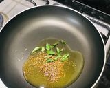 A picture of step 1 of Peas Pulao.
