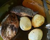 Gambar langkah 1 resipi Tongkol + telur berlado.